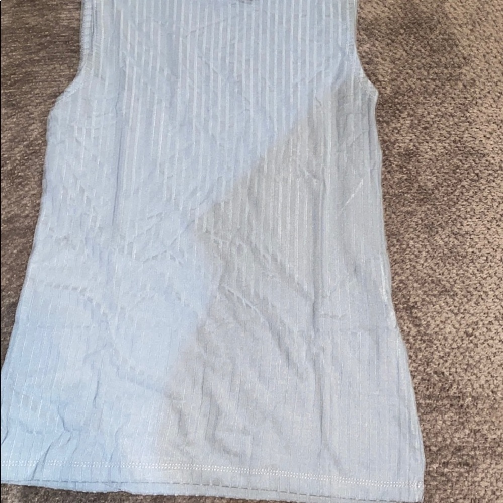 PrettyLittleThing Rib High Neck Top - Picture 5 of 8